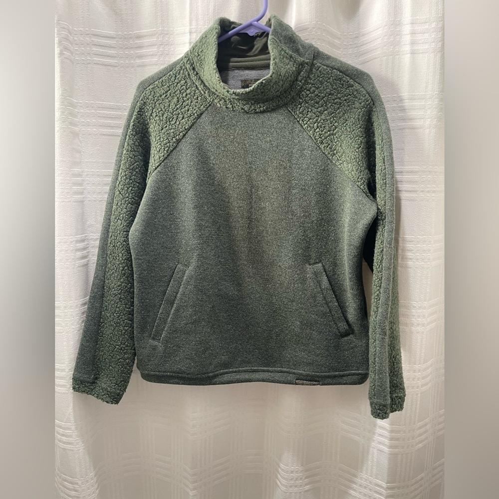 Prana Green wool sweater